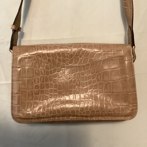 MULBERRY CROC EMBOSSED LEATHER MESSANGER BAG - Picture 9 of 16